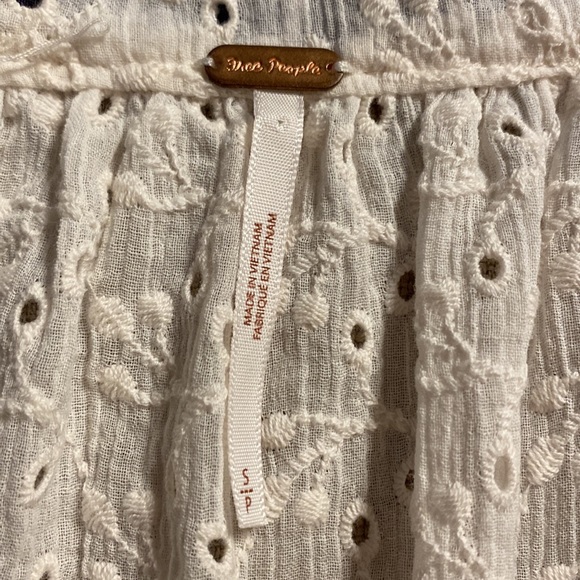 💜HOST PICK💜!!! Free People Blouse size small - Picture 7 of 9